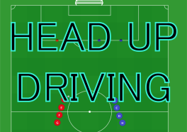 Drive the ball with head up